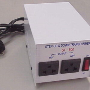 ST-500 HEAVY DUTY STEPUP & STEPDOWN TRANSFORMER
